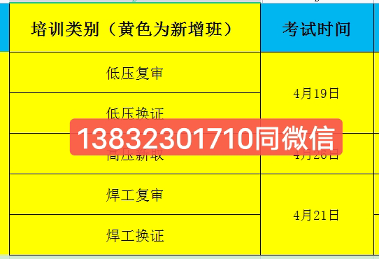 石家莊市電工證在哪報名 安監局特種作業證全國聯網